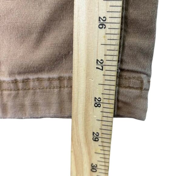 Duluth Trading Men’s Fire Hose Cargo Work Pants 37x32 Brown Flex Canvas Utility - Picture 7 of 10